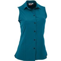 MAUL Damen Bluse Rofanspitze 3XT-Blusentop-uni, Größe 36 in Blau