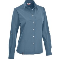 MAUL Damen Bluse Traualpsee fresh - 1/1 Krempel, Größe 36 in Blau