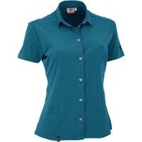 MAUL Damen Bluse Vilsalpsee-1/2 Bluse elast. un, Größe 40 in Blau