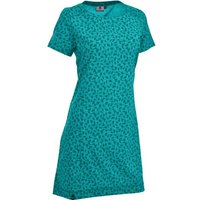 MAUL Damen Kleid Alplersee - Kleid mit Muster e, Größe 38 in Blau