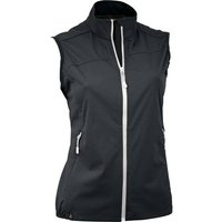 MAUL Damen Weste Entschenkopf-Softshellweste, Größe 40 in Schwarz