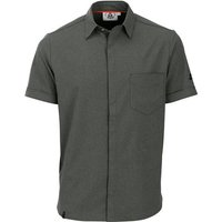 MAUL Herren Hemd Coesfeld II-1/2 Hemd Karo elas, Größe 50 in Grau