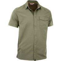 MAUL Herren Hemd Cordoba 4XT-1/2 Hemd uni elast, Größe 48 in Grün