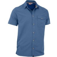MAUL Herren Hemd Cordoba 4XT-1/2 Hemd uni elast, Größe 70 in Blau