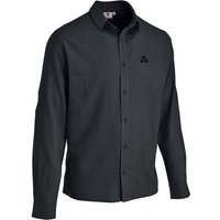 MAUL Herren Hemd Johannesburg - 1/2 Hemd uni, e, Größe 54 in Schwarz