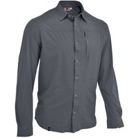 MAUL Herren Hemd Panama II - SP - 1/1 Kremplhem, Größe 50 in Grau