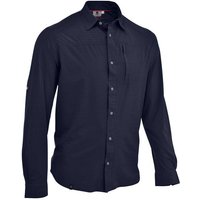 MAUL Herren Hemd Panama II - SP - 1/1 Kremplhem, Größe 48 in Blau