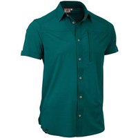 MAUL Herren Hemd Veniv 4XT-1/2 Hemd elastic, Größe 54 in Grün