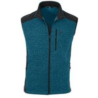 MAUL Herren Weste Hirschegg-Strickfleece Weste, Größe 50 in Blau