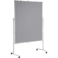 MAUL Moderationswand 'MAULpro' mit Textiloberfläche grau 150 x 120 cm
