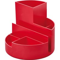 MAUL Rund-Organizer "MAULrundbox" aus Recycling-Kunststoff, rot