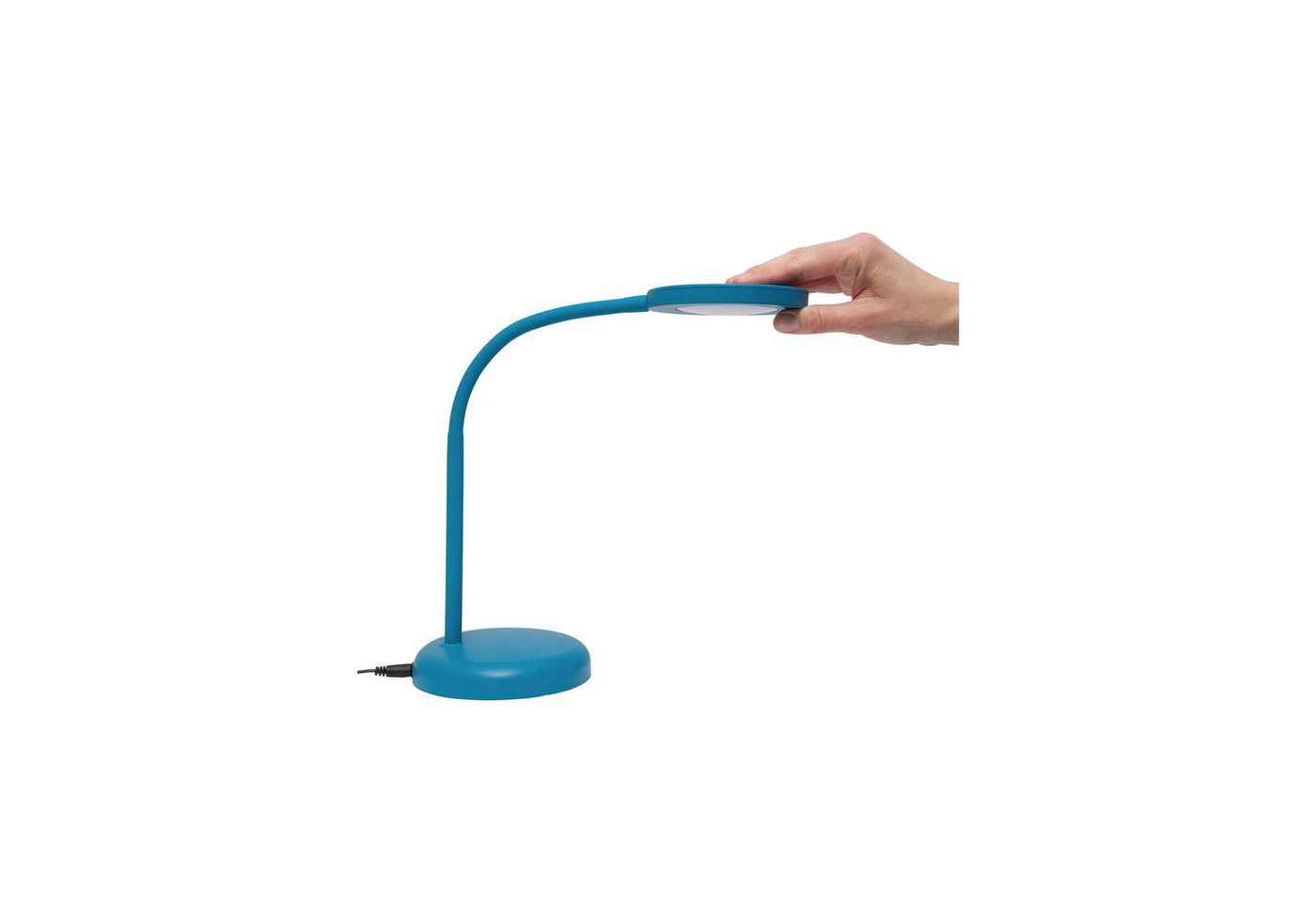 MAUL Tischleuchte LED-Tischleuchte MAULjoy, LED wechselbar, Flexibler Leuchtarm, Energieeffizient, Fröhliche Matt-Farbauswahl – Bild 5 von 5