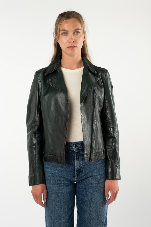 Mauritius Lederjacke MWFarah mit Reverskragen – Bild 5 von 5