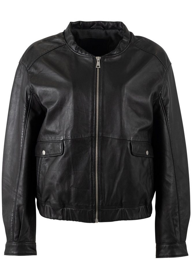 Mauritius Lederjacke MWThilda Bomberjacke im Oversize Fit – Bild 2 von 3