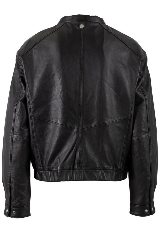 Mauritius Lederjacke MWThilda Bomberjacke im Oversize Fit – Bild 3 von 3
