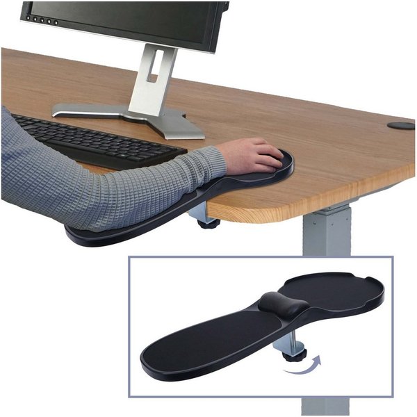 MCW Mauspad MCW-K76 (1-St), 2in1 Armauflage mit Mauspad, ergonomisch geformt