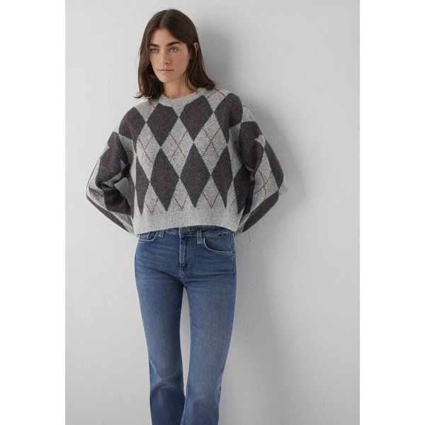 Mavi Rundhalspullover CREW NECK SWEATER Pullover Argyle