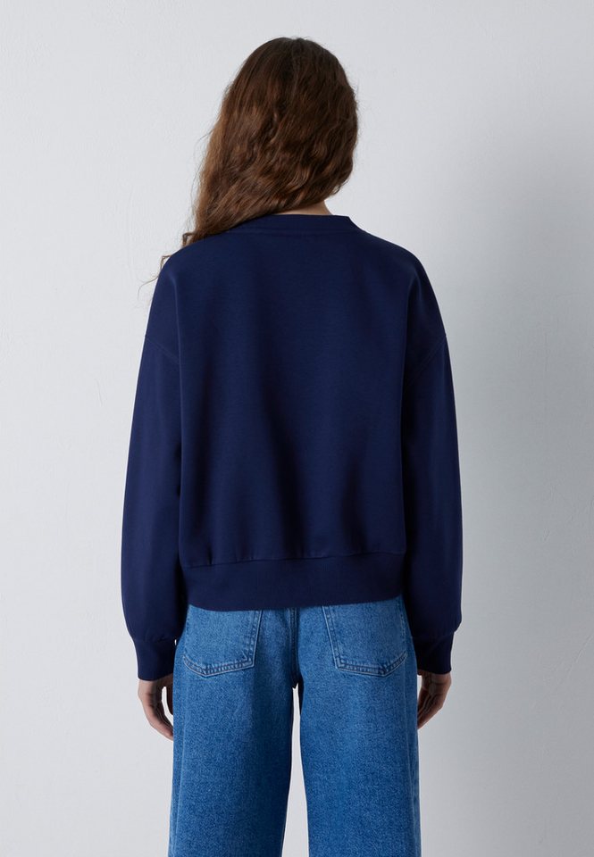 Mavi Rundhalspullover CREW NECK SWEATSHIRT Sweatshirt cropped – Bild 4 von 5