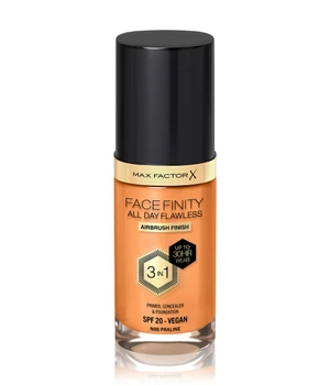 Max Factor Facefinity All Day Flawless Foundation Flüssige Foundation · 30 ml · Hellbraun
