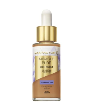 Max Factor Miracle Pure Skin Reset Flüssige Foundation · 30 ml · Hellbraun