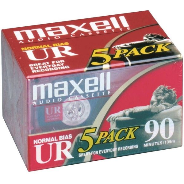 Maxell Audio Kassette 90 min 5ER 260024 Analoges Diktiergerät