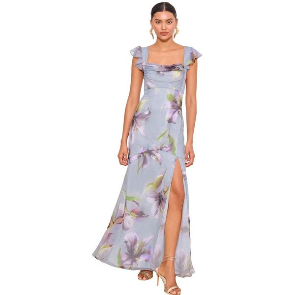 LIPSY Maxikleid Lipsy Maxi-Brautjungfernkleid, Regular (1-tlg)