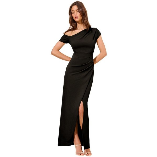 LIPSY Maxikleid Lipsy Maxikleid mit geraffter Taille, Regular (1-tlg)