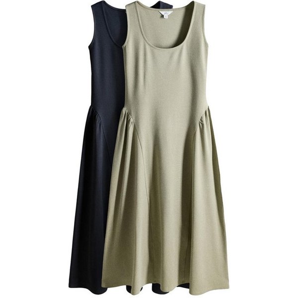 The Set Maxikleid The Set Jersey-Maxikleid, 2er-Pack (2-tlg)