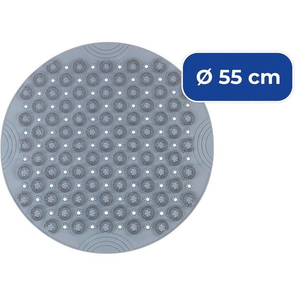 Maximex Duschmatte Massage, Höhe 15 mm, rund, BxL: 55 x 55 cm