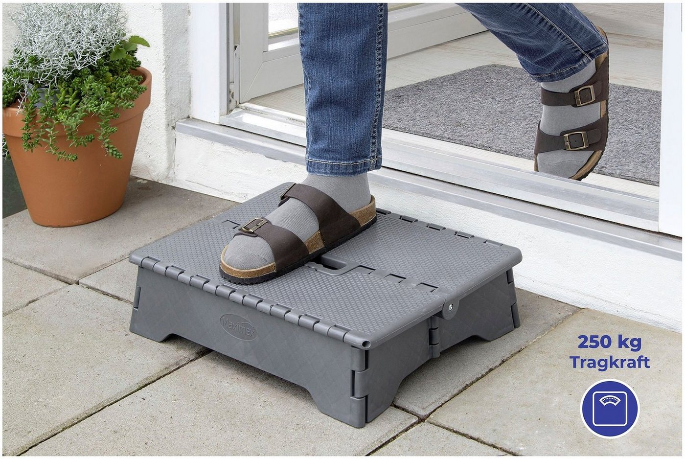 Maximex Klapptritt Secura, bis 250 kg – Bild 3 von 5