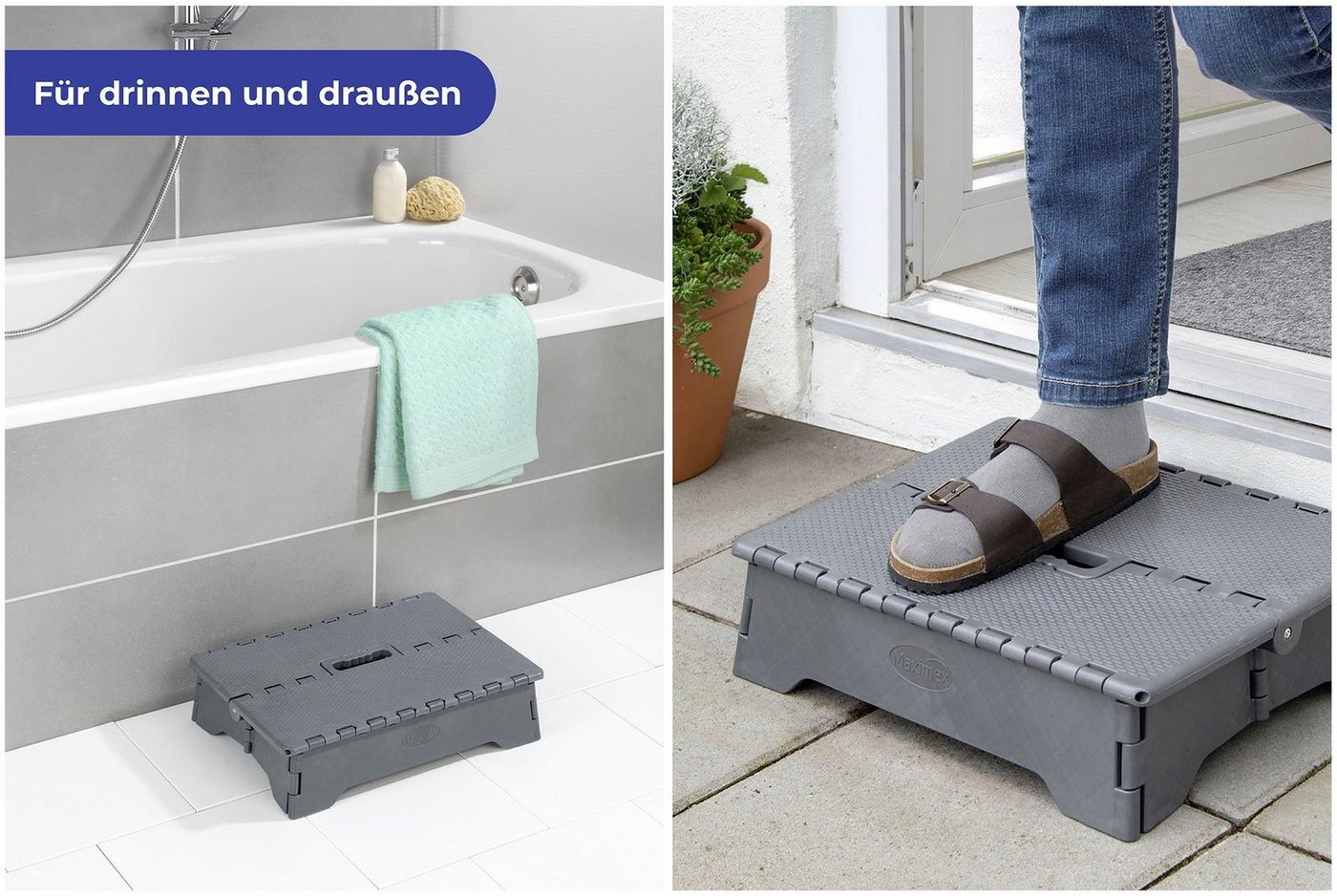 Maximex Klapptritt Secura, bis 250 kg – Bild 4 von 5