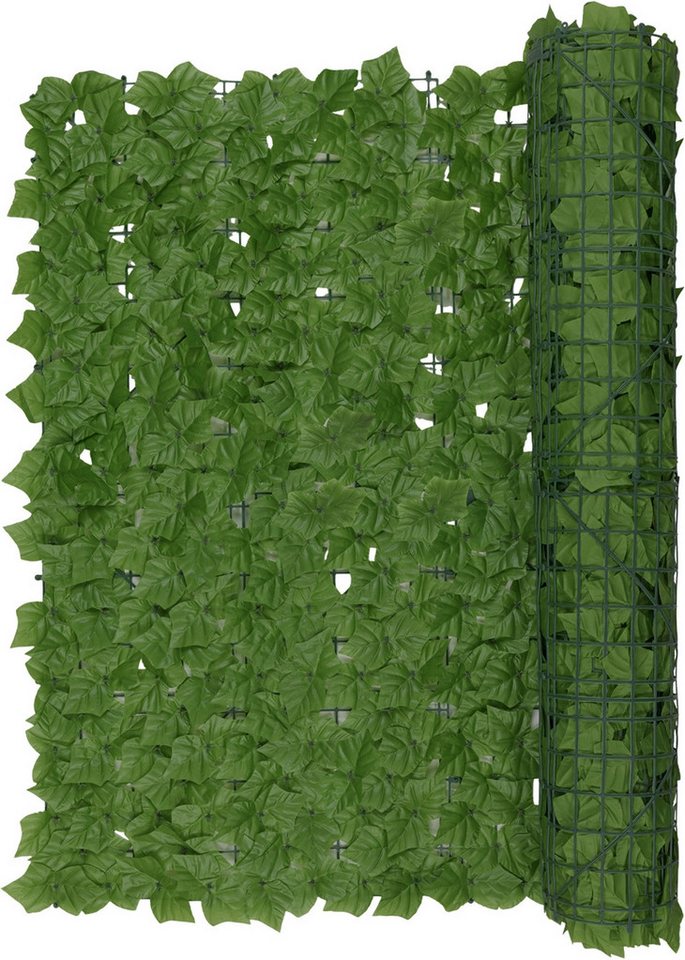 Maximex Sichtschutzelement Sichtschutzmatte Efeu, witterungsbeständige Sichtschutzhecke, Kunststoff, für Balkon & Garten – Bild 3 von 5