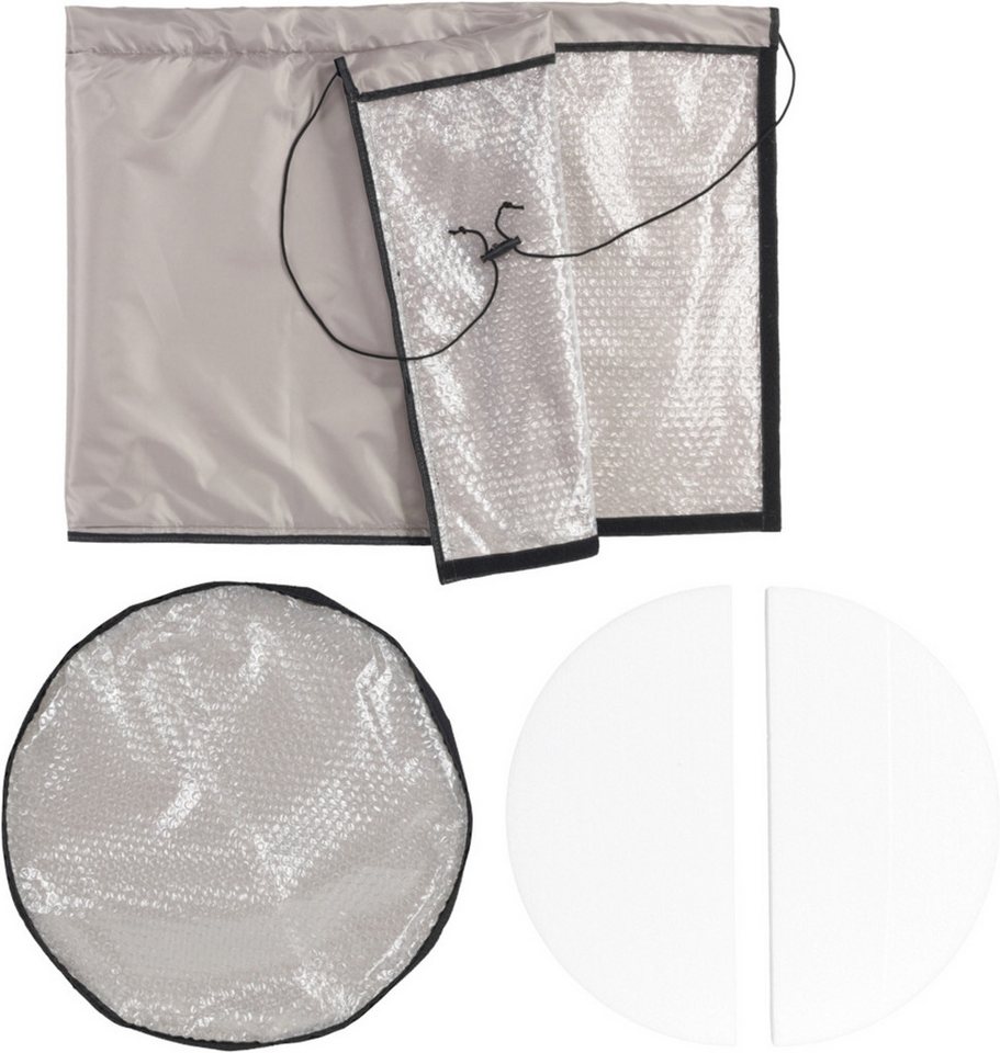 Maximex Winterschutzhaube Thermo-Pflanztopf-Sack, Frostschutz für Pflanzkübel, extra dicke Bodenplatte, ØxH: 45x55 cm – Bild 4 von 5