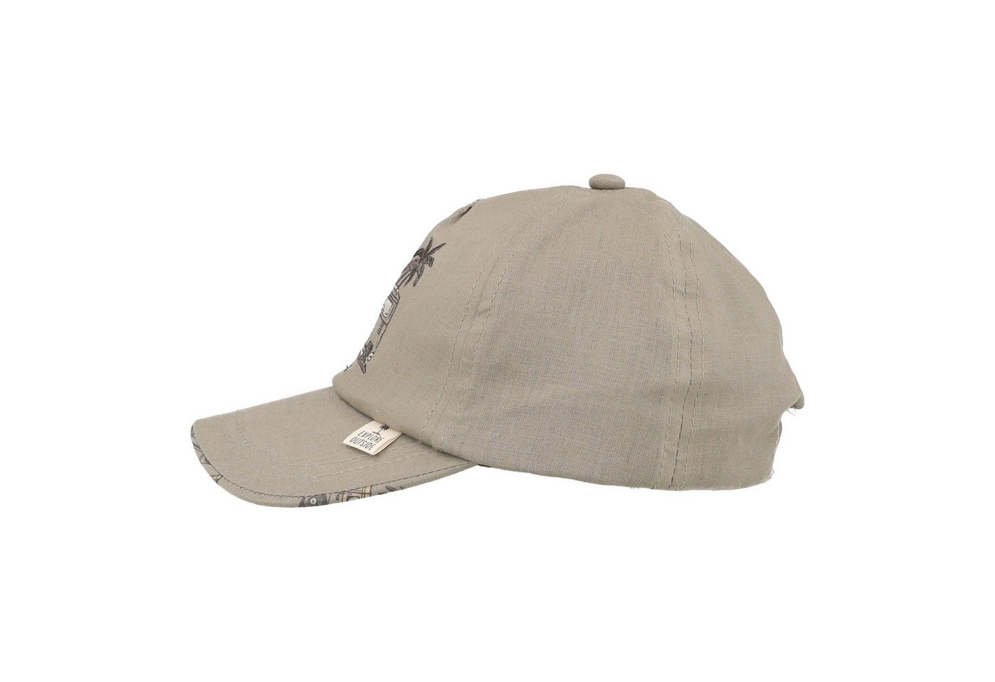 MAXIMO Baseball Cap (1-St) Leinen-Mix, Camping-Motiv, Cap, Jungen – Bild 3 von 3