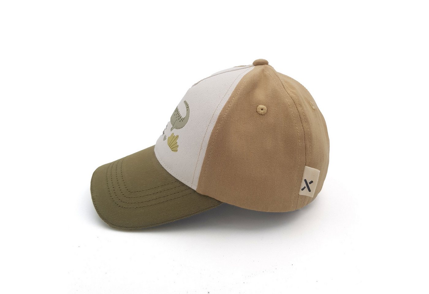 MAXIMO Baseball Cap (1-St) Motiv Krokodil, Basecap, 5-Panel, Klettverschluss, Jungen – Bild 2 von 3