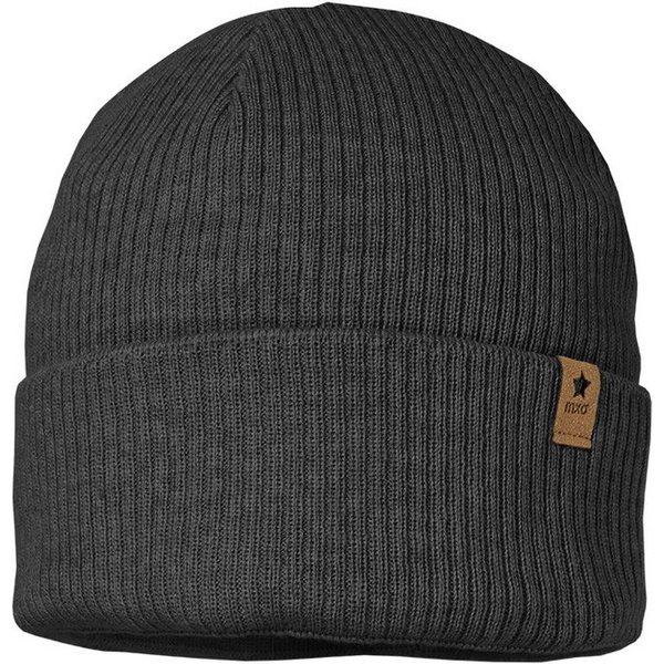 MAXIMO Beanie aus Baumwolle, wärmend, gefüttert, unifarben