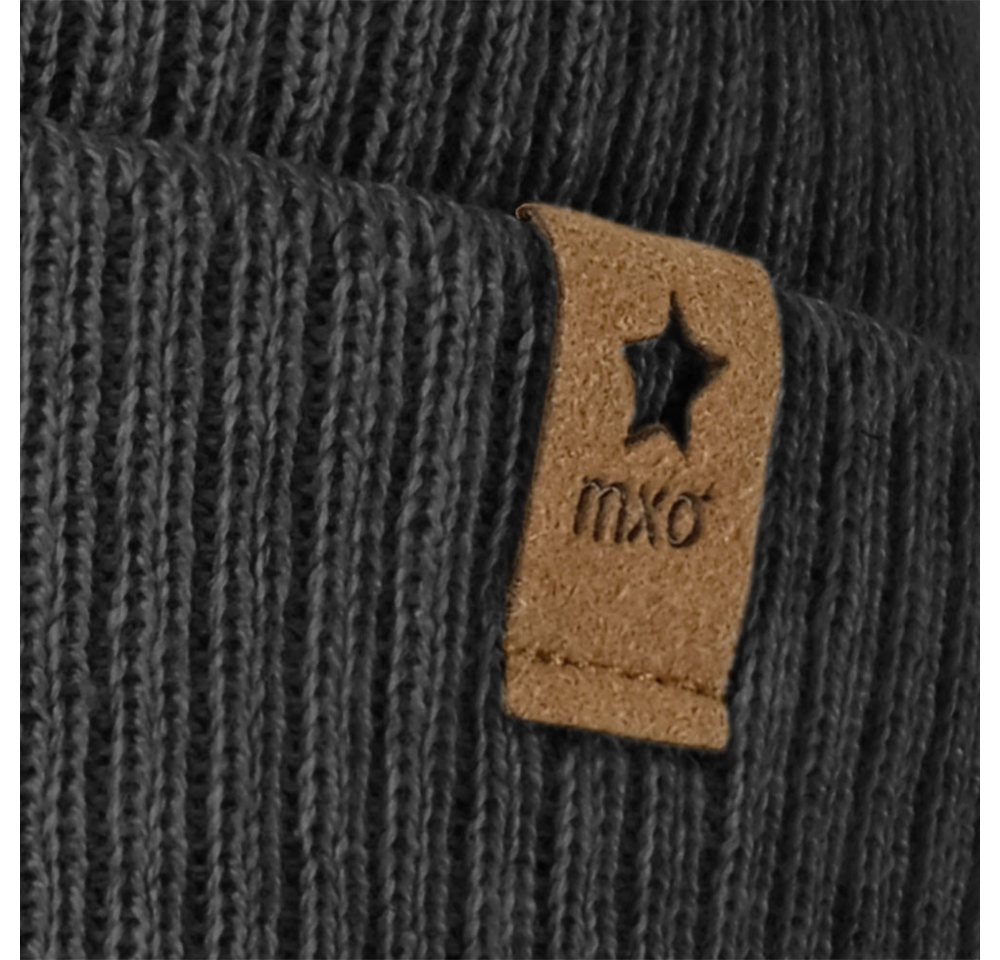 MAXIMO Beanie aus Baumwolle, wärmend, gefüttert, unifarben – Bild 3 von 3