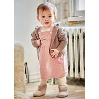 Maximo Cord-Latzkleid Schleife