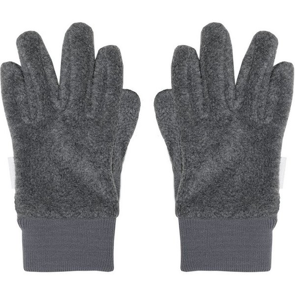 MAXIMO Fleecehandschuhe (1 Paar) Boucle-Optik, Strickbündchen, basic, weich, für alle Aktivitäten