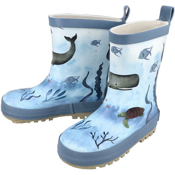 MAXIMO Gummistiefel Unterwasser Wal Reflekt 3M, Jerseyfutter Gummistiefel