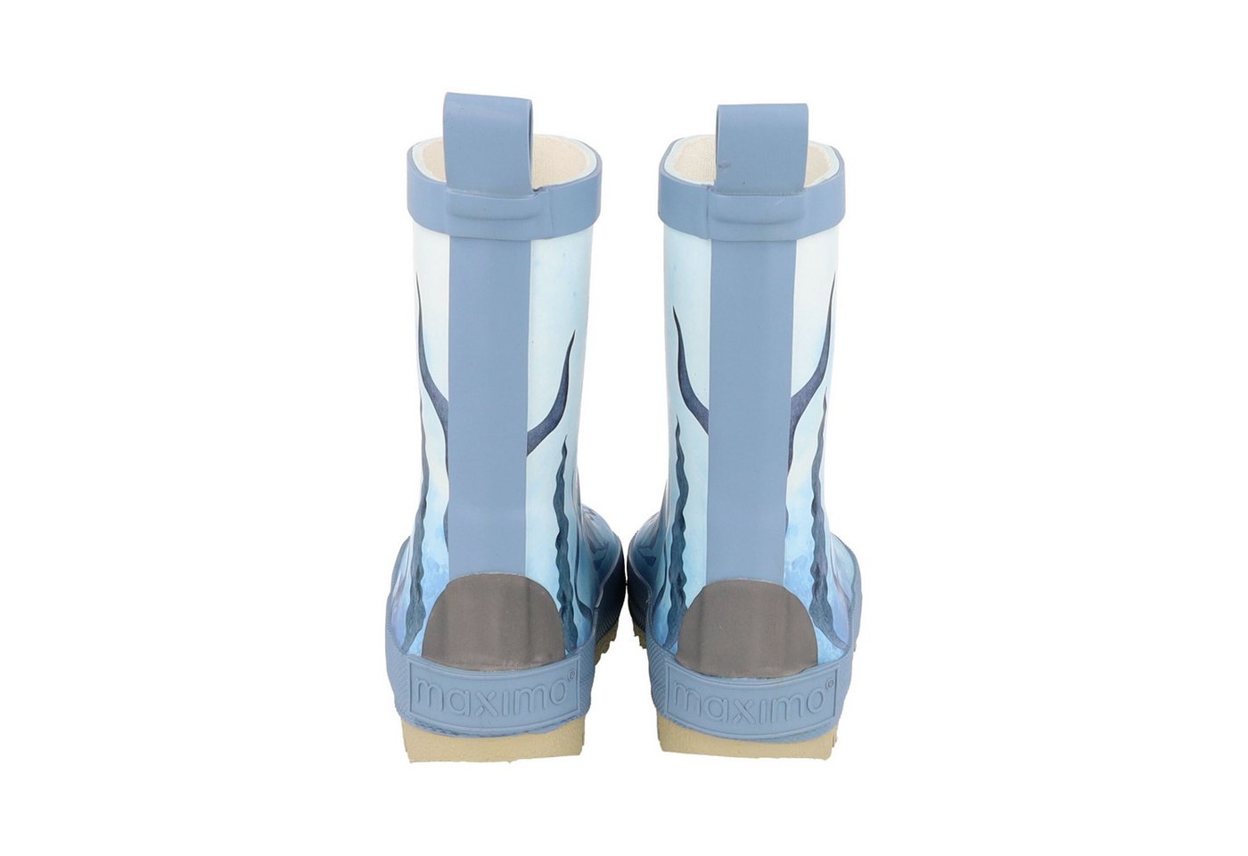 MAXIMO Gummistiefel Unterwasser Wal Reflekt 3M, Jerseyfutter Gummistiefel – Bild 4 von 4
