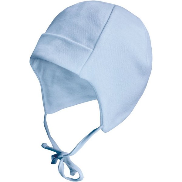 MAXIMO Jerseymütze BABY-Mütze, Jersey, Band (1-St) Baumwolljersey