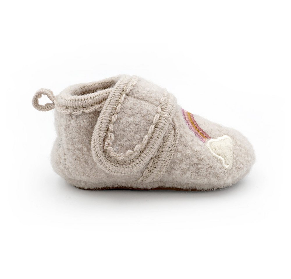 MAXIMO Lauflernschuh Lauflernschuhe, Klettverschluss, Anti-Rutsch-Sohle, wärmend, Wolle – Bild 3 von 4