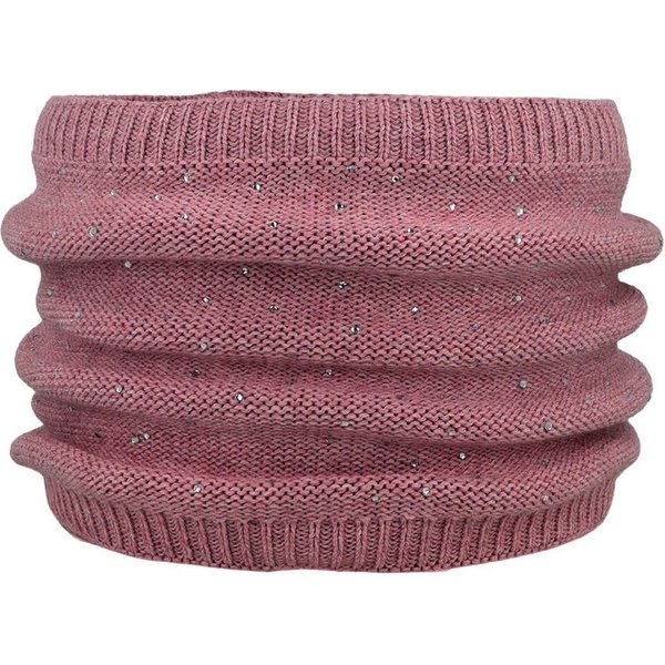 MAXIMO Loop, Schlauchschal, Strick, Studs, Wollmischung, Fleecefutter, 20 x 26 cm