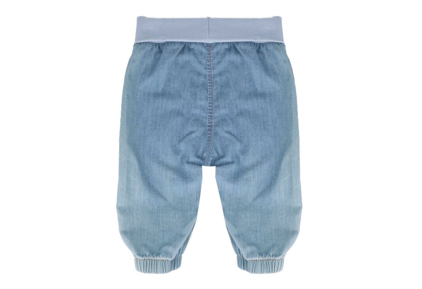 MAXIMO Schlupfhose (1-tlg) Denim-Optik, Pumphose, unisex, vielseitiger Sommerstyle – Bild 2 von 3