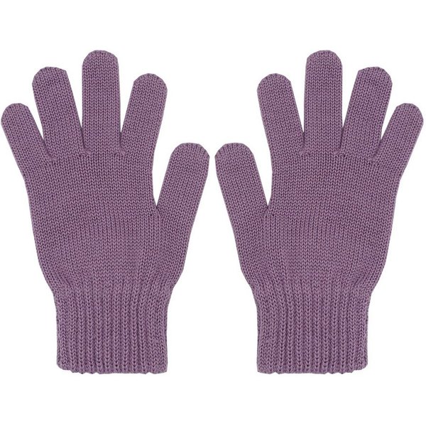 MAXIMO Strickhandschuhe KIDS-Fingerhandschuhe, Strick Saisonfarben (2-St) Merino