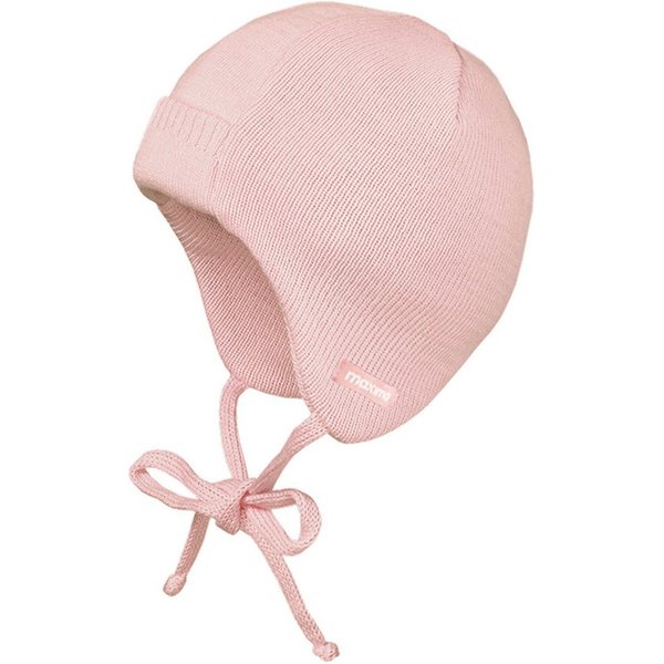 MAXIMO Strickmütze BABY-Mütze, Strick Band (1-St)