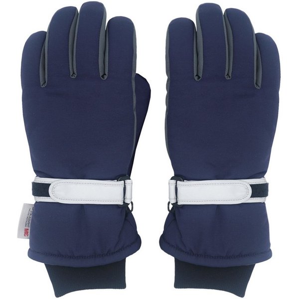 MAXIMO Thermohandschuhe (2-St., 1 Paar) mit reflektierendem Verschluss, Fleecefutter, Strickbündchen