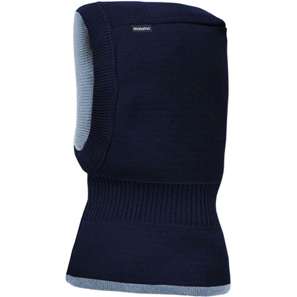 MAXIMO Wendemütze reine Merinowolle, reversible, doppelt gestrickt, Ausgenähtes Halsteil