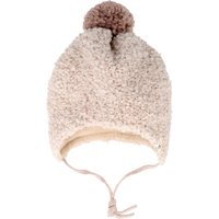 Maximo Winter-Plüschmütze mit Bommel